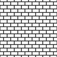 brick seamless pattern vector