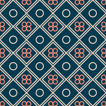 geometric seamless pattern vector