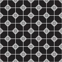 seamless geometric tile pattern vector
