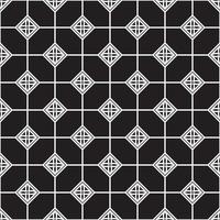 seamless geometric tile pattern vector