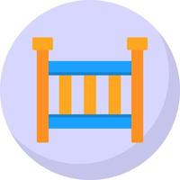 Crib Vector Icon Design