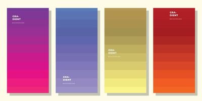 Colorful gradient layers background template copy space for poster, flyer, brochure, or business card vector