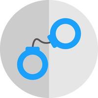 Handcuffs Vector Icon Design