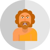 Caveman Vector Icon Design