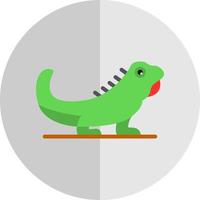 Iguana Vector Icon Design