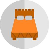 Bed Vector Icon Design