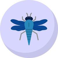 Dragonfly Vector Icon Design