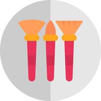 Makeup Brushes Vector Icon Design