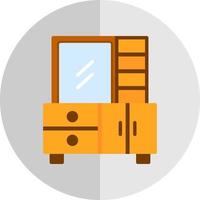 Dressing Table Vector Icon Design