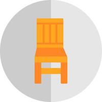 diseño de icono de vector de silla