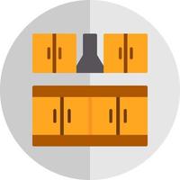 diseño de icono de vector de muebles de cocina
