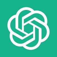 ChatGPT Logo - Chat gpt Icon on Green Background vector