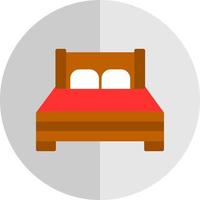 Bed Vector Icon Design