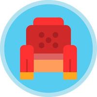 Armchair Vector Icon Design