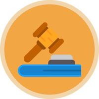 Law Vector Icon Design