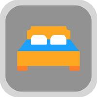 diseño de icono de vector de cama