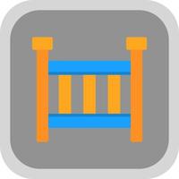 Crib Vector Icon Design