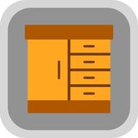 Cabinet Vector Icon Design