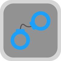 Handcuffs Vector Icon Design