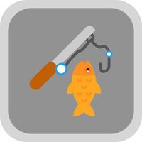 Fishing Vector Icon Design