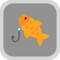 Fishin Vector Icon Design