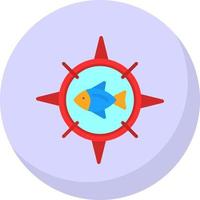 Compass Vector Icon Design