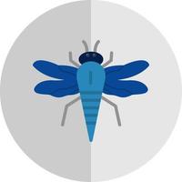 diseño de icono de vector de libélula