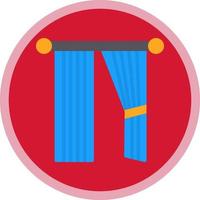 Curtain Vector Icon Design