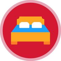 diseño de icono de vector de cama