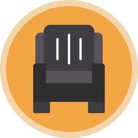 Armchair Vector Icon Design