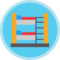 Bunk Bed Vector Icon Design