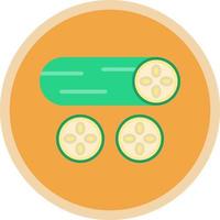 Cucumber Vector Icon Design