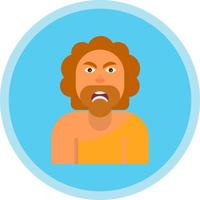 Caveman Vector Icon Design