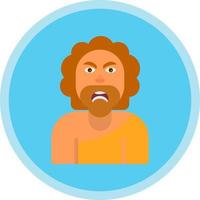 Caveman Vector Icon Design