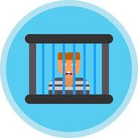 Prisoner Vector Icon Design