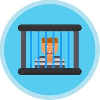 Prisoner Vector Icon Design