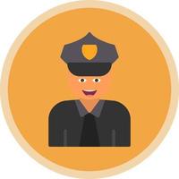 diseño de icono de vector de policía