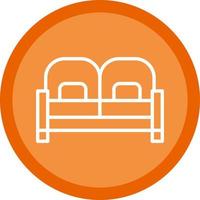 Sofa Vector Icon Design