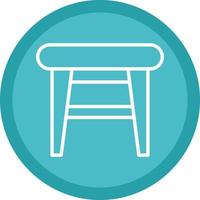 Stool Vector Icon Design