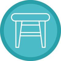 Stool Vector Icon Design