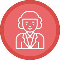 Judge Vector Icon Design