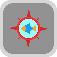 Compass Vector Icon Design