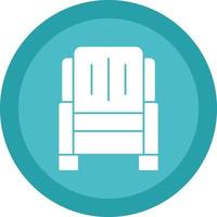 Armchair Vector Icon Design