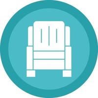 Armchair Vector Icon Design