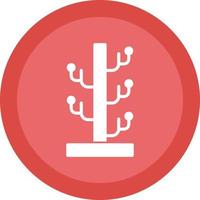 Coat Stand Vector Icon Design