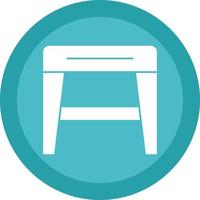 Stool f Vector Icon Design