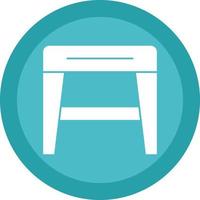 Stool f Vector Icon Design