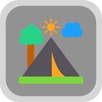 Tent Vector Icon Design