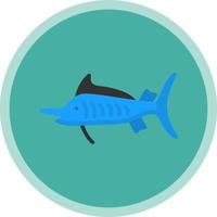 Marlin Vector Icon Design