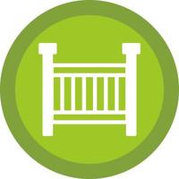 Crib Vector Icon Design